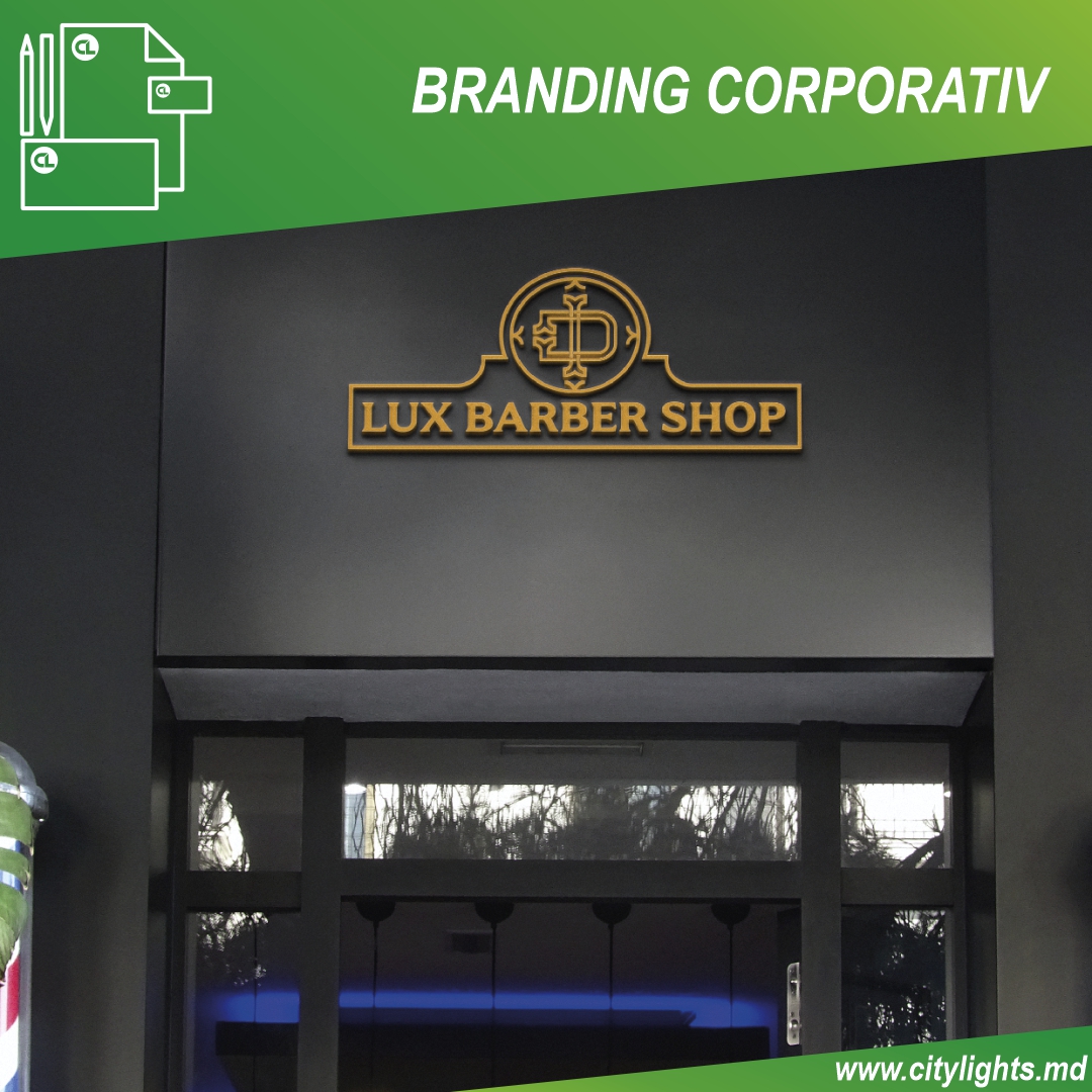 BRANDING LUX BARBER SHOP